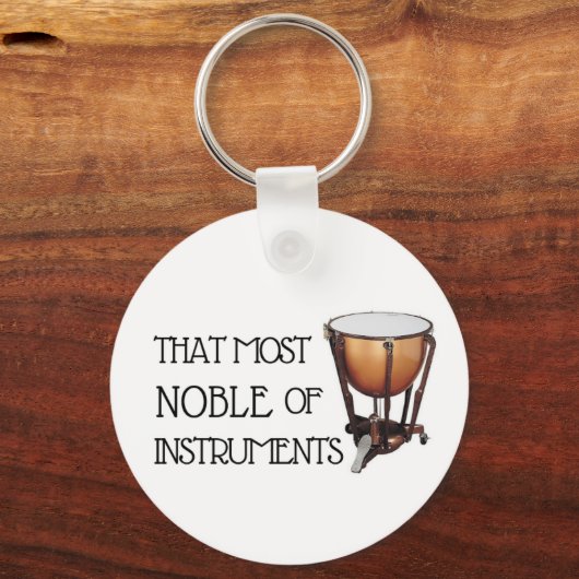 Das Noble der Instrumente - Timpani Schlüsselanhänger (Vorderseite)