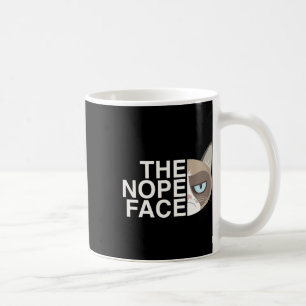 Das Nope Face _ Funny Lazy Cat Joke Hoodie für Män Kaffeetasse
