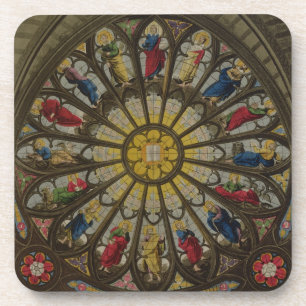 Das Nordfenster, Platte D von 'Westminster Abbey Untersetzer