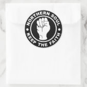 Das nördliche Soul Behielt den Glauben Runder Aufkleber (Tasche)