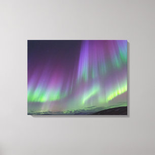 Das Nordlicht   Nordisland Leinwanddruck