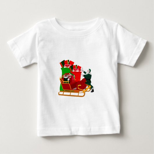Das Nordpol-Baby-T-Shirt Baby T-shirt (Vorderseite)