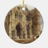 Das Nordwestportal von Salisbury-Kathedrale, 1832 Keramikornament (Hinten)