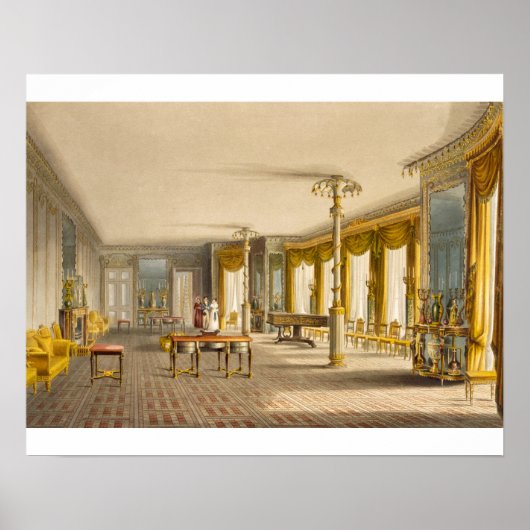 Das North Zeichnend Room oder die Music Room Galle Poster (Vorne)