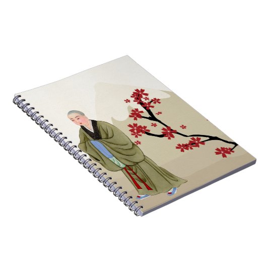 Das Notebook der buddhistischen Monk-Frau Notizblock (Rechte Seite)