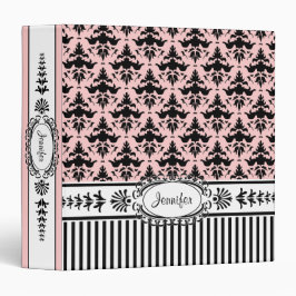 Das Notebook der französischen Braut in Pink und D 3,8 Cm Ordner