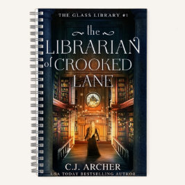 Das Notebook der Glasbibliothek Notizblock