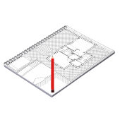 Das Notebook für Architekten Notizblock (Linke Seite)