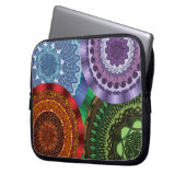 Das Notebook-Gehäuse der Elements-Mandalas Laptopschutzhülle (Vorderseite Links)