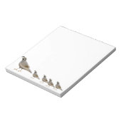 Das Notepad der kalifornischen Quailfamilie Notizblock (Rotiert)