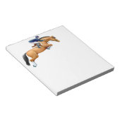 Das Notepad Jumper-Pferd anzeigen Notizblock (angewinkelt)
