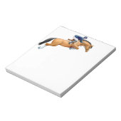 Das Notepad Jumper-Pferd anzeigen Notizblock (Rotiert)