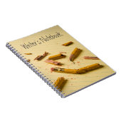 Das Notizbuch des Verfassers Notizblock (Rechte Seite)