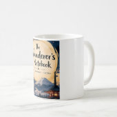 das Notizbuch des Wanderers Kaffeetasse (VorderseiteRechts)