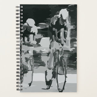 Das Notizbuch für Radfahrer Planer