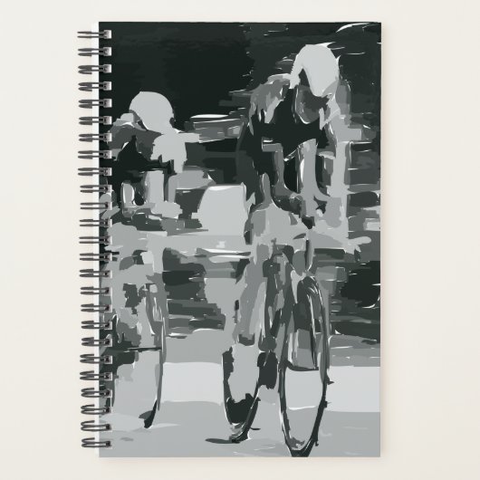 Das Notizbuch für Radfahrer Planer (Vorderseite)