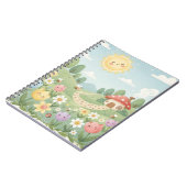 Das Notizbuch "Garten des Glücks" Notizblock (Linke Seite)