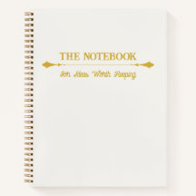 Das Notizbuch | Minimalistisches Elfenbein-Gold-Ta