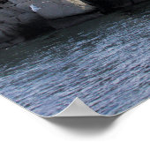 Das "Nubble" Cape Neddick Leuchtturm York, Maine Poster (Ecke)