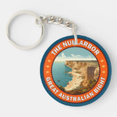Das Nullarbor-Emblem für das große australische Na Schlüsselanhänger (Vorderseite)