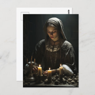 Das Nun Halloween Postkarte