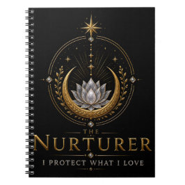 Das Nurturer-Archetyp Selbstentdeckungs-Notizbuch Notizblock