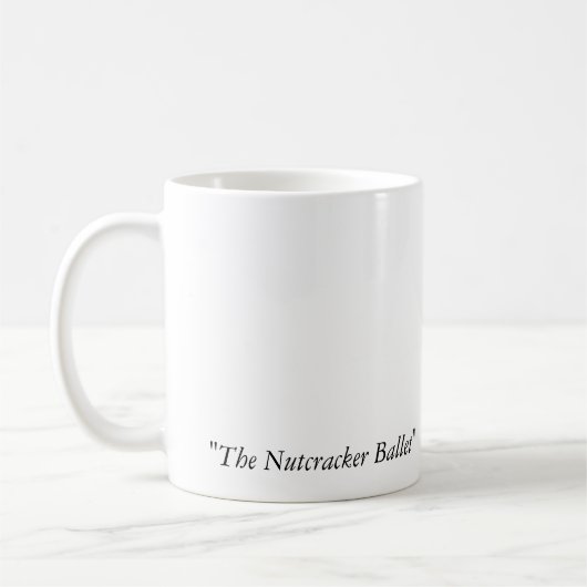 Das Nussknacker-Ballett " Kaffeetasse (Links)