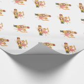 Das Nussknacker-Packpapier Geschenkpapier (Ecke)