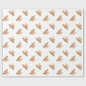 Das Nussknacker-Packpapier Geschenkpapier (Flach)