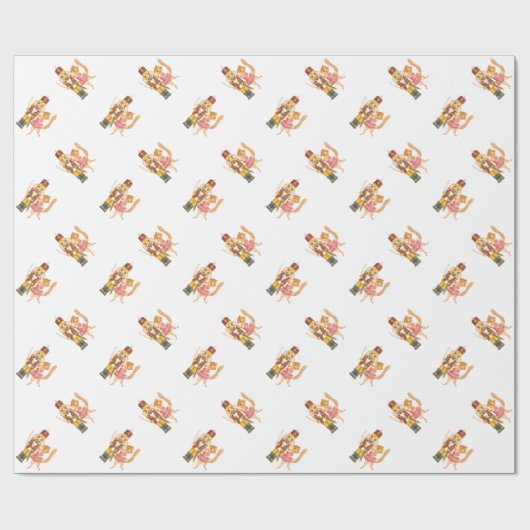 Das Nussknacker-Packpapier Geschenkpapier (Flach)