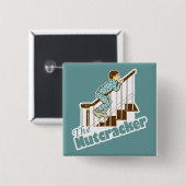 Das Nussknacker-Weihnachten Button (Vorne & Hinten)