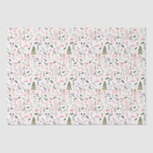 Das nussknackige Weihnachtspapier Seidenpapier (Vorderseite)