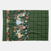 Das Nutcracker Ballet Festival frohe Weihnachten Geschirrtuch (Horizontal)