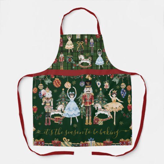 Das Nutcracker Ballet Weihnachtsgebäck Schürze (Vorderseite)