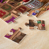 Das Nutcracker-Gemälde des Weihnachtsmanns in sein Puzzle (Seite)