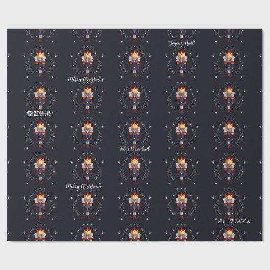 Das Nutcracker-Packpapier Geschenkpapier (Flach)