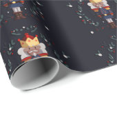 Das Nutcracker-Packpapier Geschenkpapier (Rolleneckpunkt)