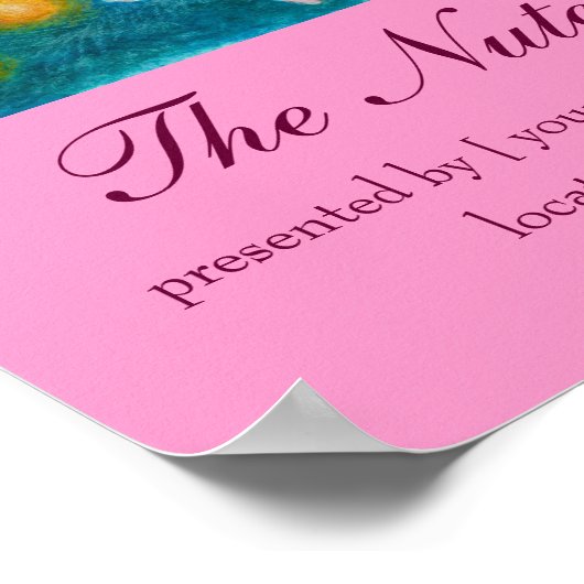 Das Nutcracker Poster (anpassbar) (Ecke)