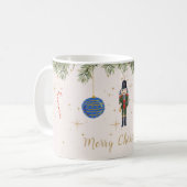 Das Nutcracker-rosa Gold Kaffeetasse (Vorderseite Links)