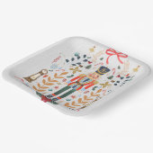 Das Nutcracker Weihnachtsballett Pappteller (Gewinkelt)