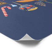 Das Nutcracker Weihnachtsballett Poster (Ecke)