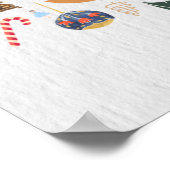 Das Nutcracker Weihnachtsballett Poster (Ecke)