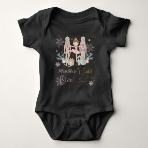 Das Nutcracker Weihnachtsballett Winter Onederland Baby Strampler