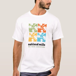 Das Oakland der Männer mahlt Logo-T - Shirt