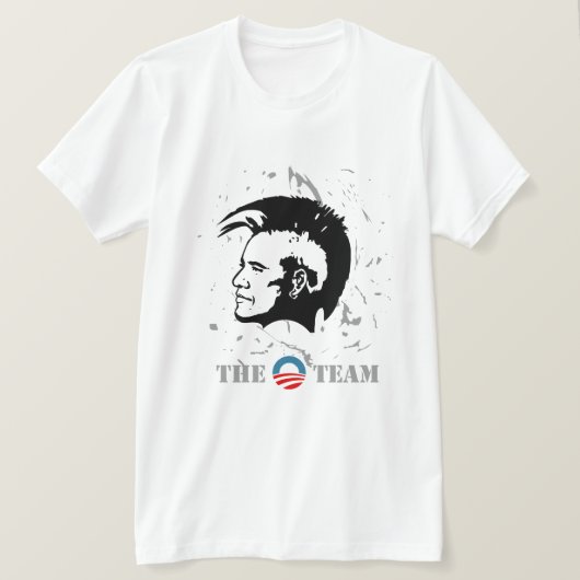 Das Obama-Team 2012 T-Shirt (Design vorne)