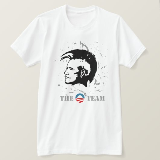 Das Obama-Team 2012 T-Shirt (Design vorne)