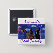 Das Obamas: Amerikas 1. Familie Button (Vorne & Hinten)