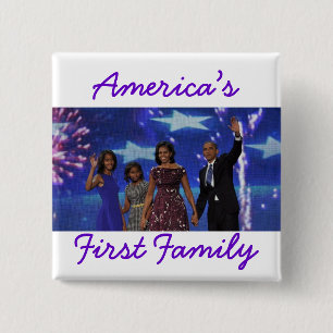 Das Obamas: Amerikas 1. Familie Button