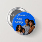 Das Obamas: Amerikas erste Familie Button (Vorne & Hinten)
