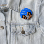 Das Obamas: Amerikas erste Familie Button (Beispiel)